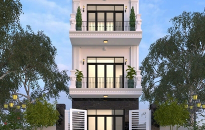 Biệt thự Tân Cổ Điển của chị Mỹ tại Phú Lợi, Bình Dương